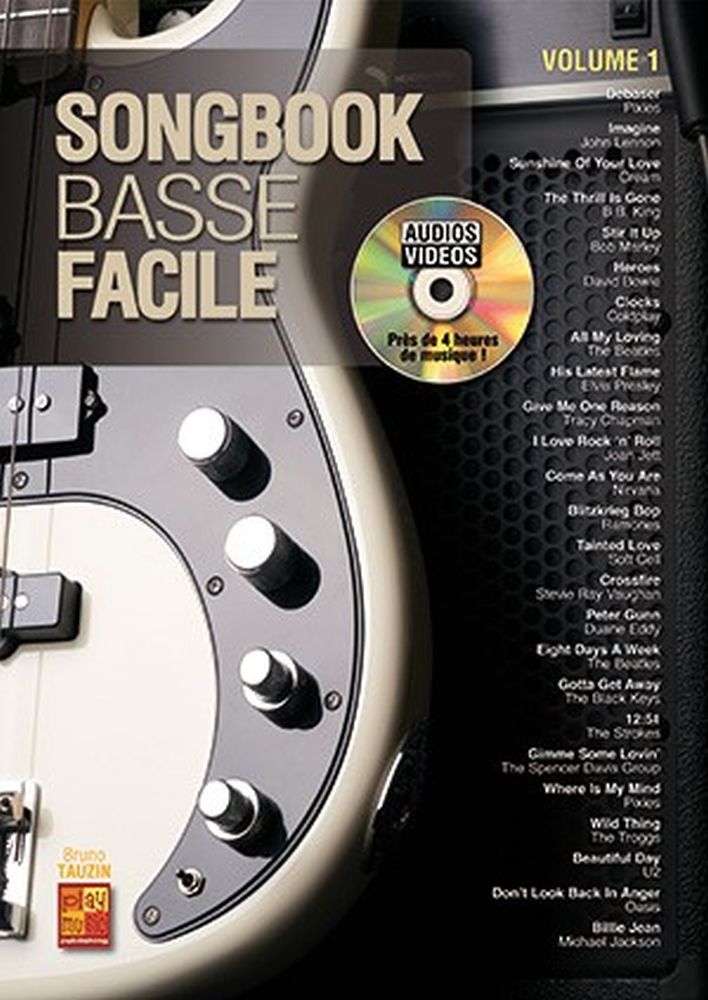 Songbook Basse Facile - Volume 1 (TAUZIN BRUNO)