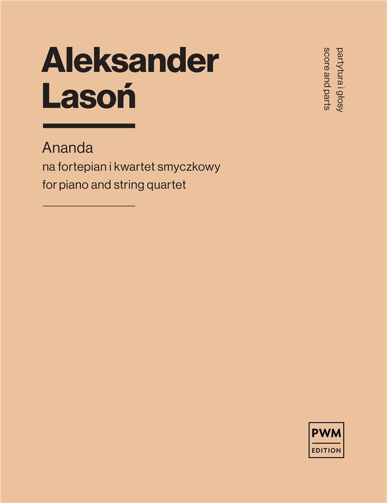 Ananda For Piano And String Quartet