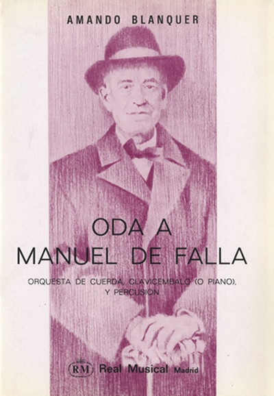 Oda A Manuel De Falla (BLANQUER AMANDO)