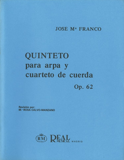 Quinteto X Arpa Op. 62 Sc+Pt (FRANCO M)