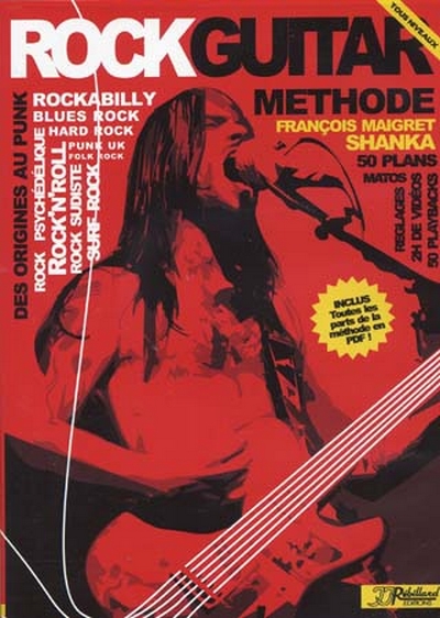 Dvd Rock Guitar Des Origines Au Punk Rebillard (Inclus Pdf)