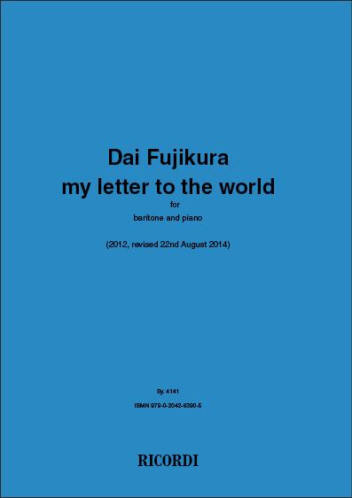 My Letter To The World (FUJIKURA DAI)