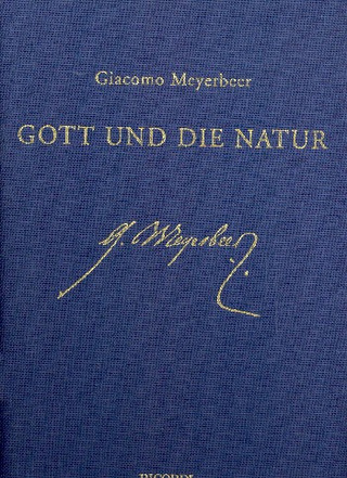 Gott Und Die Natur (MEYERBEER GIACOMO)