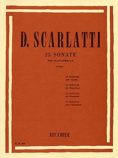 25 Sonate Per Clavicembalo (SCARLATTI DOMENICO)