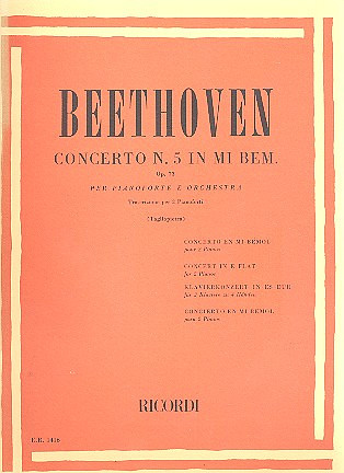 5 Concerti Per Pf.: N.5 In Mi Bem. Op. 73 Imperatore