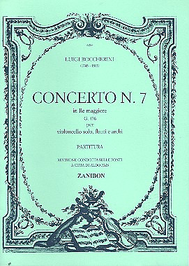 Concerto N.7 Re Magg. G.476 Vc, Flauti E Archi