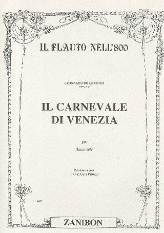 Il Carnevale Di Venezia Per Flauto Solo