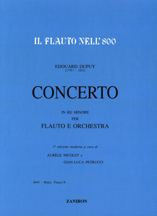 Concerto Re M. (Nicolet/Petrucci)