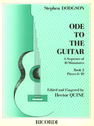 Ode To The Guitar Book2 (Nos 6-10) Gtr