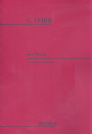 Ave Maria. Scala Enigmatica (VERDI GIUSEPPE)