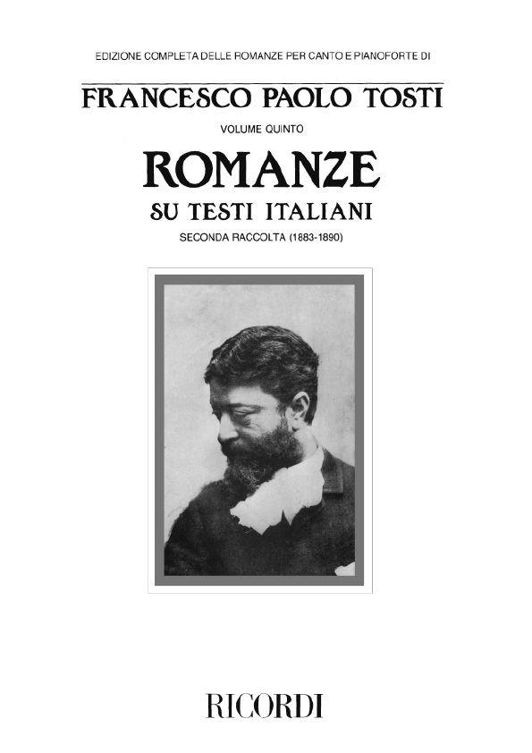 Romanze Su Testi Italiani II Raccolta (1883-1890)