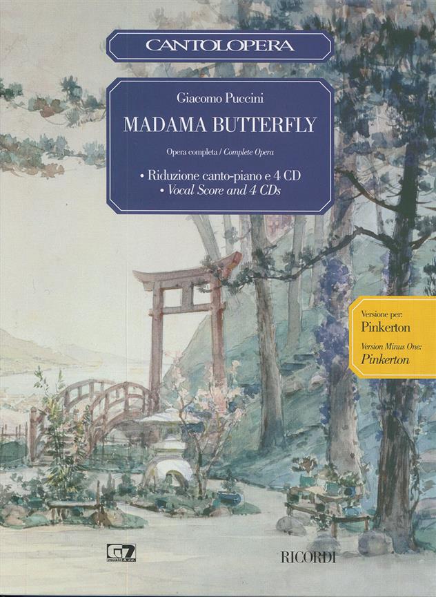 Cantolopera: Madama Butterfly (Opera Completa) + 4 Cd (Tenore)