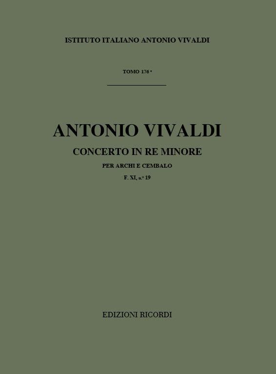 Concerto Per Archi E B.C.: In Re Min. Rv 127 - F.Xi/19 Tomo 176 (VIVALDI ANTONIO)