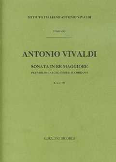 Concerto Per Vl., Archi E B.C.: In Re Op. IV N.11 - Rv 204 - F.I/190 Tomo 428 (VIVALDI ANTONIO)