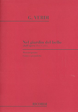 Don Carlo: Canzone Del Velo (VERDI GIUSEPPE)