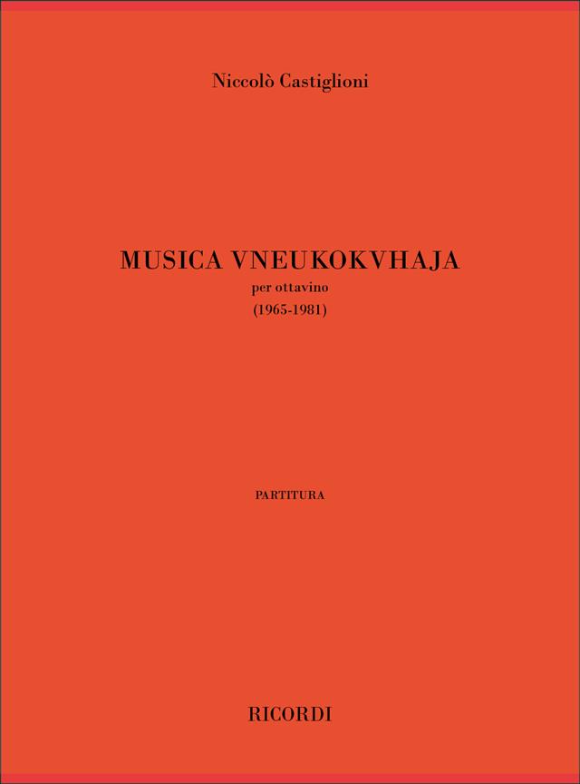 Musica Vneukokhvaja (CASTIGLIONI NICCOLO)