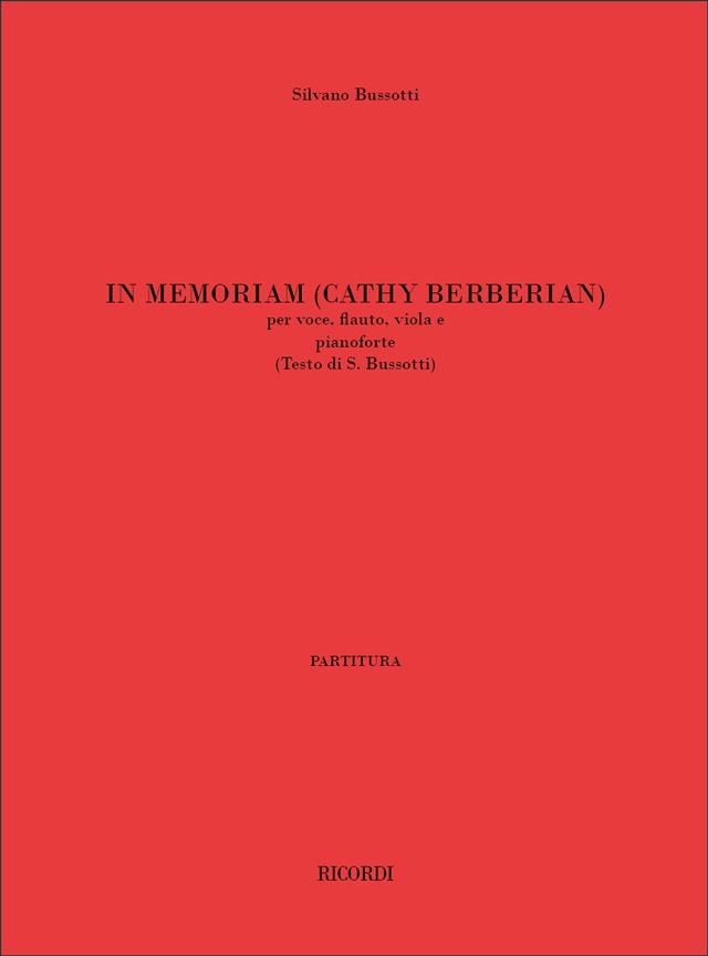 In Memoriam (Cathy Berberian)