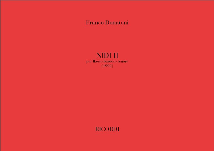 Nidi II (DONATONI FRANCO)