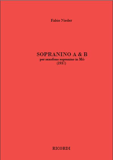 Sopranino A And B (NIEDER FABIO)