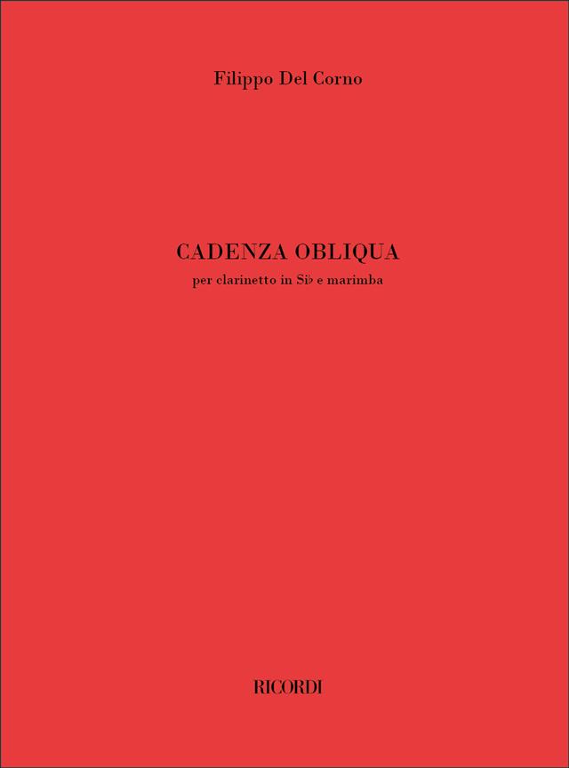 Cadenza Obliqua (DEL CORNO FILIPPO)