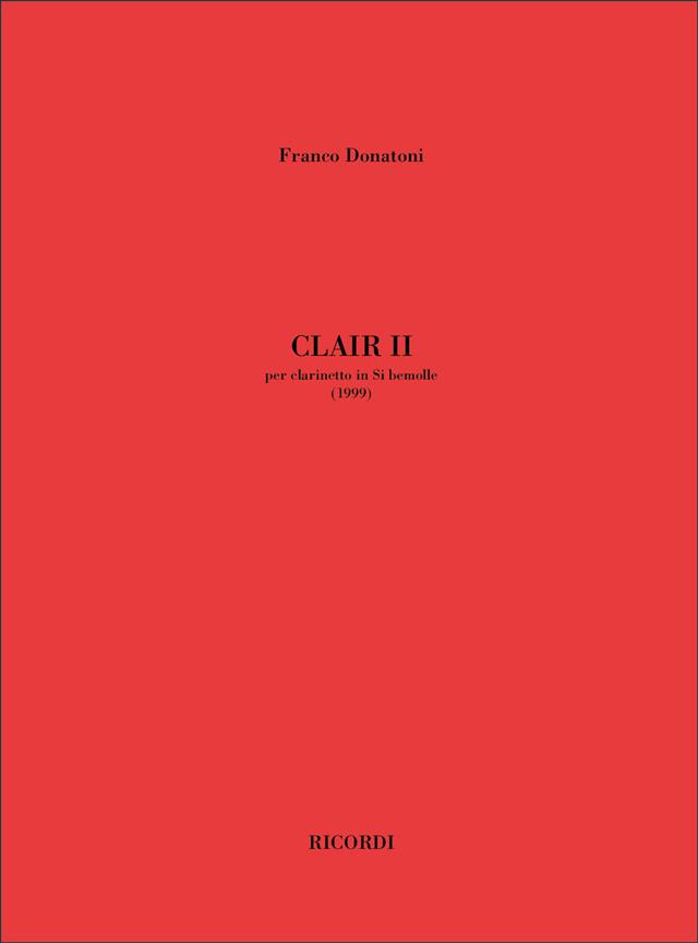 Clair II (DONATONI FRANCO)