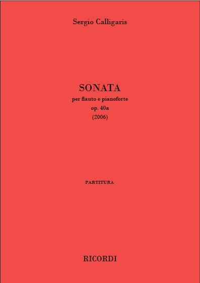 Sonata Op. 40A (CALLIGARIS SERGIO)