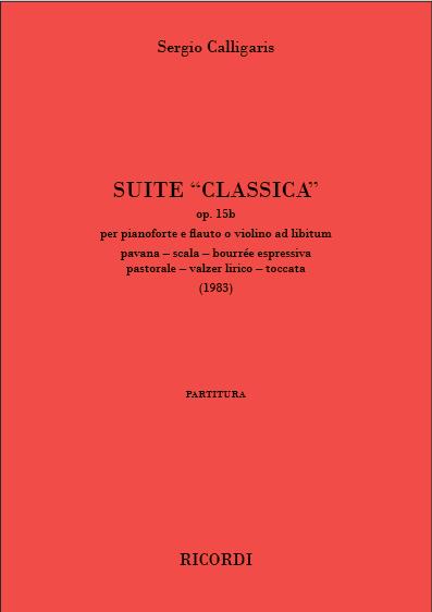 Suite "Classica" Op. 15B (CALLIGARIS SERGIO)