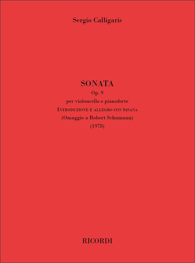 Sonata Op. 9 (CALLIGARIS SERGIO)