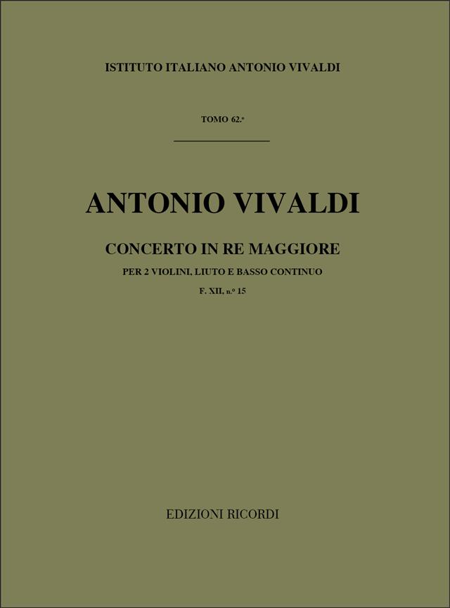 Concerto In Re Maggiore Rv 93