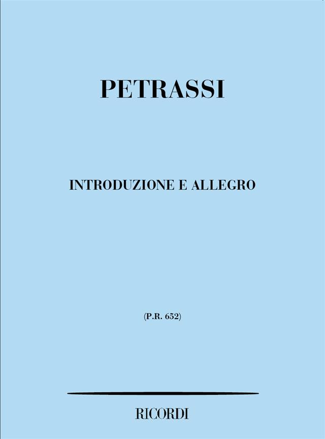 Introduzione E Allegro (PETRASSI GOFFREDO)