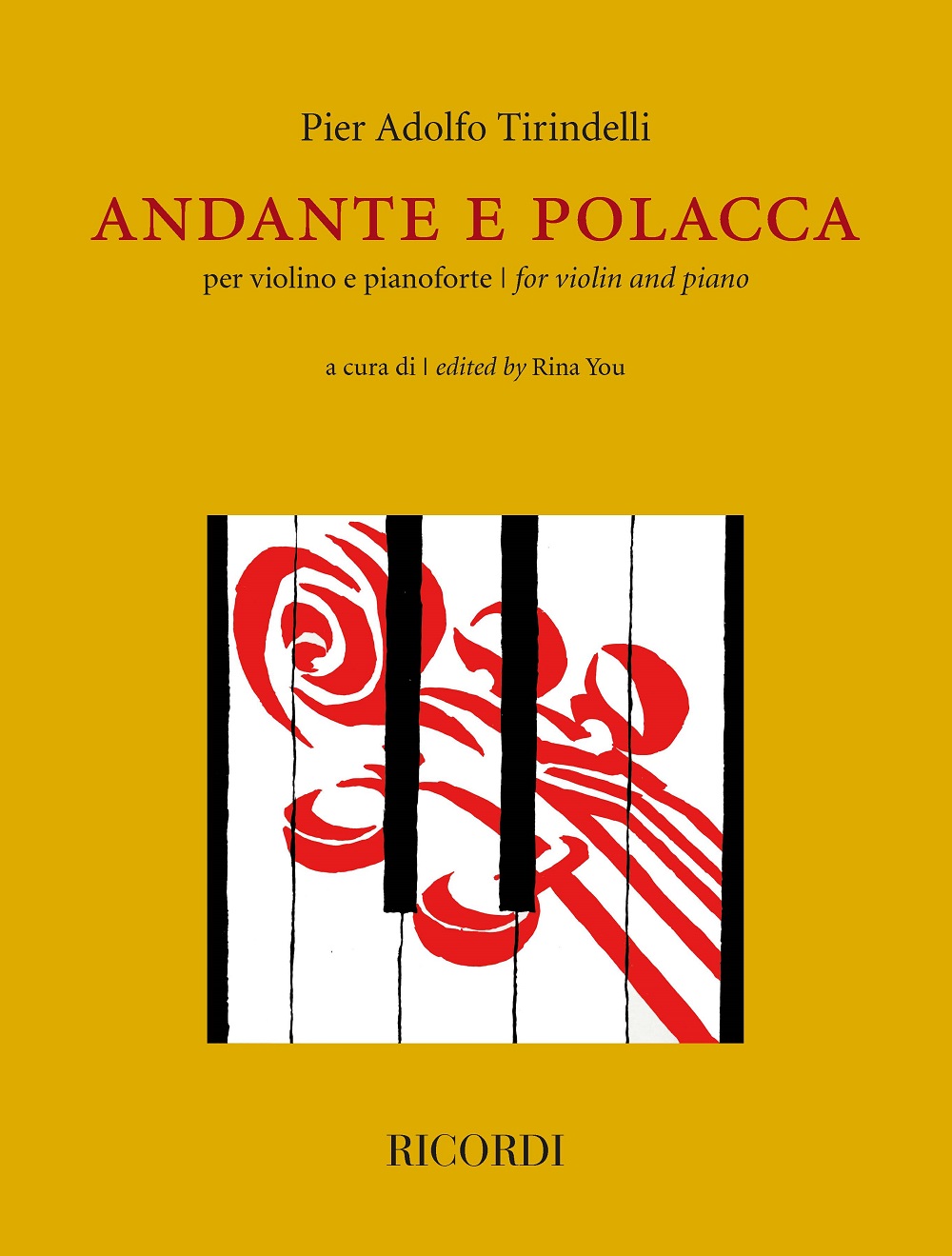 Andante E Polacca Per Violino E Pianoforte (TIRINDELLI PIER ADOLFO)