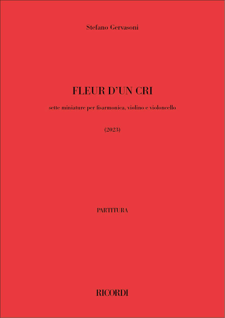 Fleur d'un Cri (GERVASONI STEFANO)