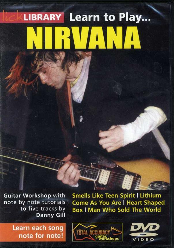 Dvd Lick Library Learn To Play Nirvana