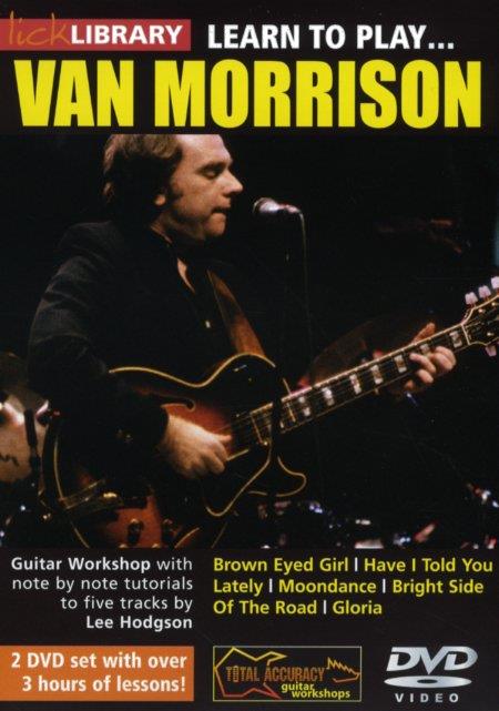 Dvd Lick Library Learn To Play Van Morrison 2 Dvd