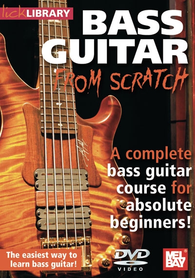 Dvd Lick Library Bass Guitar From Scratch