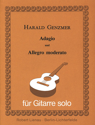 Adagio Et Allegro Moderato Pour Guitare Solo (GENZMER HARALD)