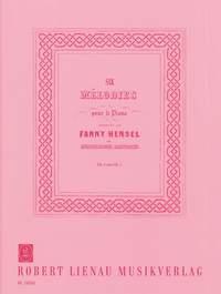 6 Mélodies Op. 4 Et 5 (HENSEL FANNY)