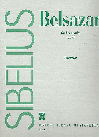 Belsazar. Suite Op. 51. Partition (SIBELIUS JEAN)