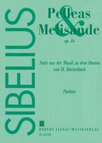 Pelléas Et Mélisande Op. 46. Suite Pour Petit Orchestre. Partition De Poche (SIBELIUS JEAN)