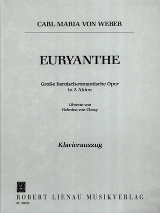 Euryanthe (Edition Originale) . Réduction Piano