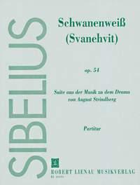 Svanehvit (Blanc De Cygne) . Suite Op. 54. Partition