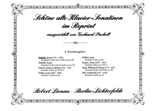 Sonatinas G Major And C Minor From Op. 50 (Reprint)