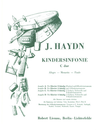 Children's Symphony C Major (HAYDN FRANZ JOSEF)