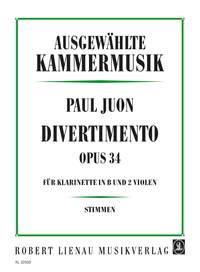 Divertimento Op. 34 (JUON PAUL)