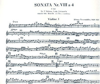 Sonata #8 B Flat Major (ROSENMULLER JOHANN)