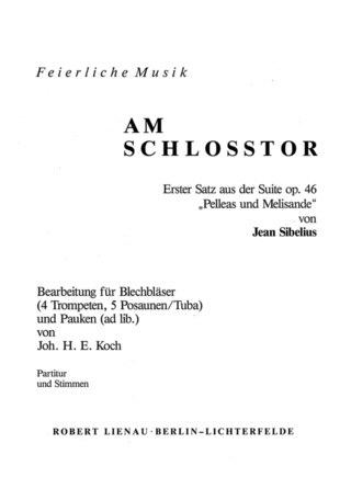 Am Schlosstor (At The Castle's Gate) Op. 46, 1