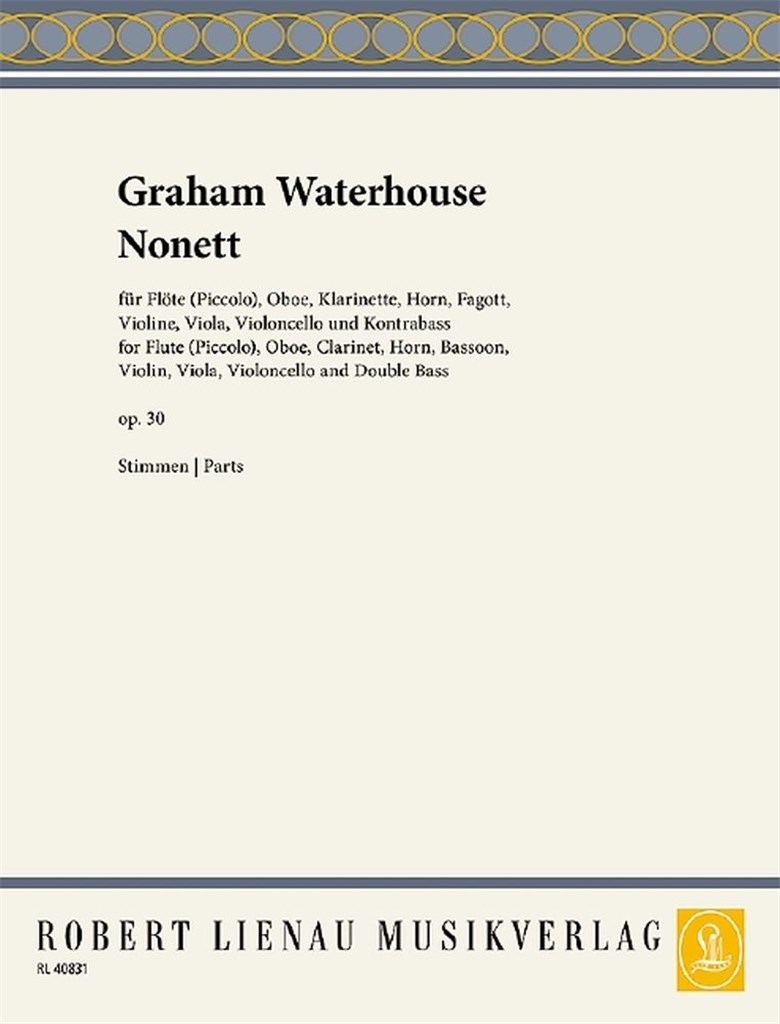 Nonet Op. 30 (WATERHOUSE GRAHAM)