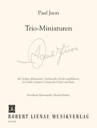 Trio Miniatures From Op. 18 And Op. 24