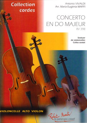 Concerto En Do Maj. Rv 398 Pour Six Violoncelle (VIVALDI ANTONIO / MARIA EUGENIA MAFFI)