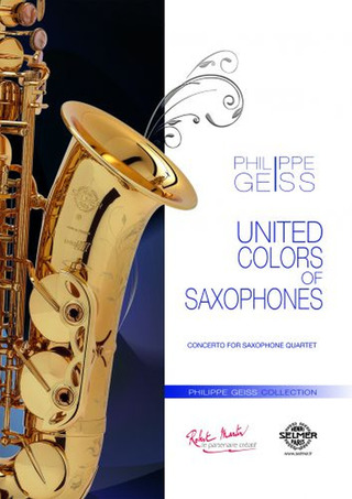 United Colors (Quatuor De Saxophones Solo) (GEISS PHILIPPE)
